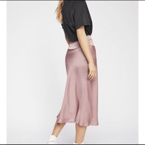 Free People Normani bias skirt